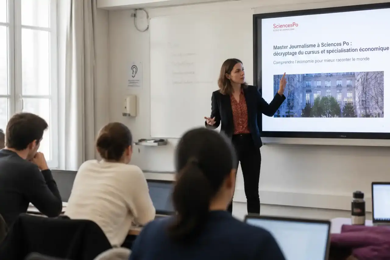 Master Journalisme à Sciences Po : décryptage du cursus et spécialisation économique