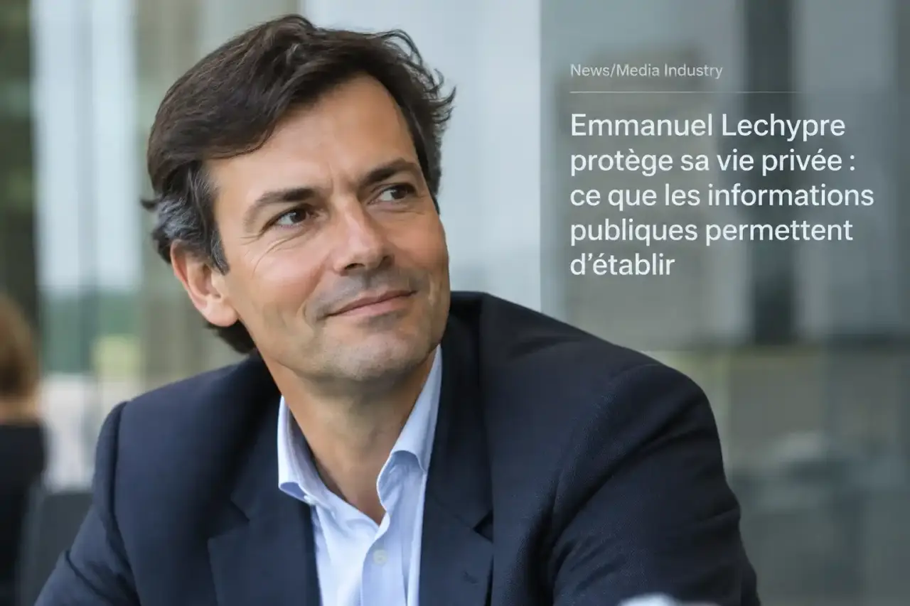 Emmanuel Lechypre protège sa vie privée : ce que les informations publiques permettent d’établir
