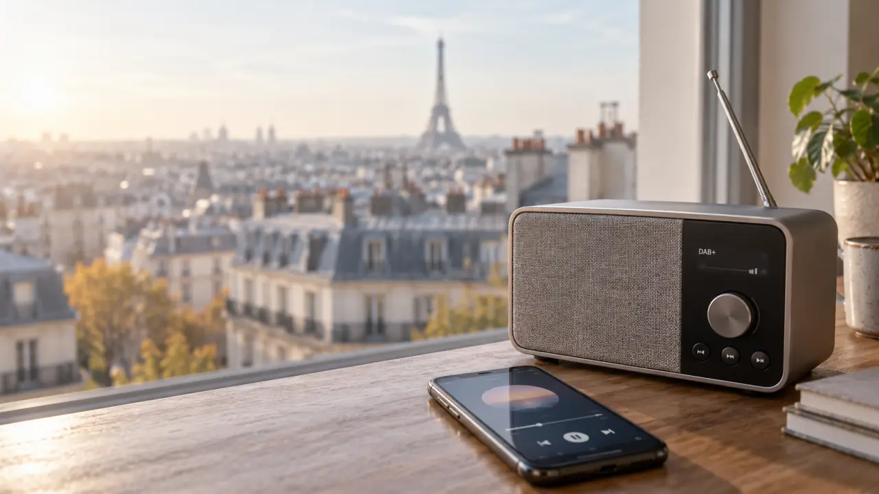 Fréquences radio à Paris : la liste FM, le DAB+ et l’écoute en ligne