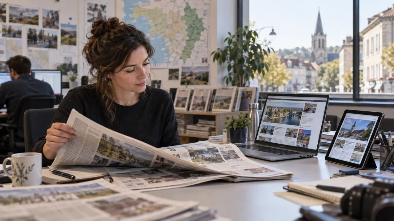 La presse quotidienne régionale reste locale, mais passe du papier au numérique